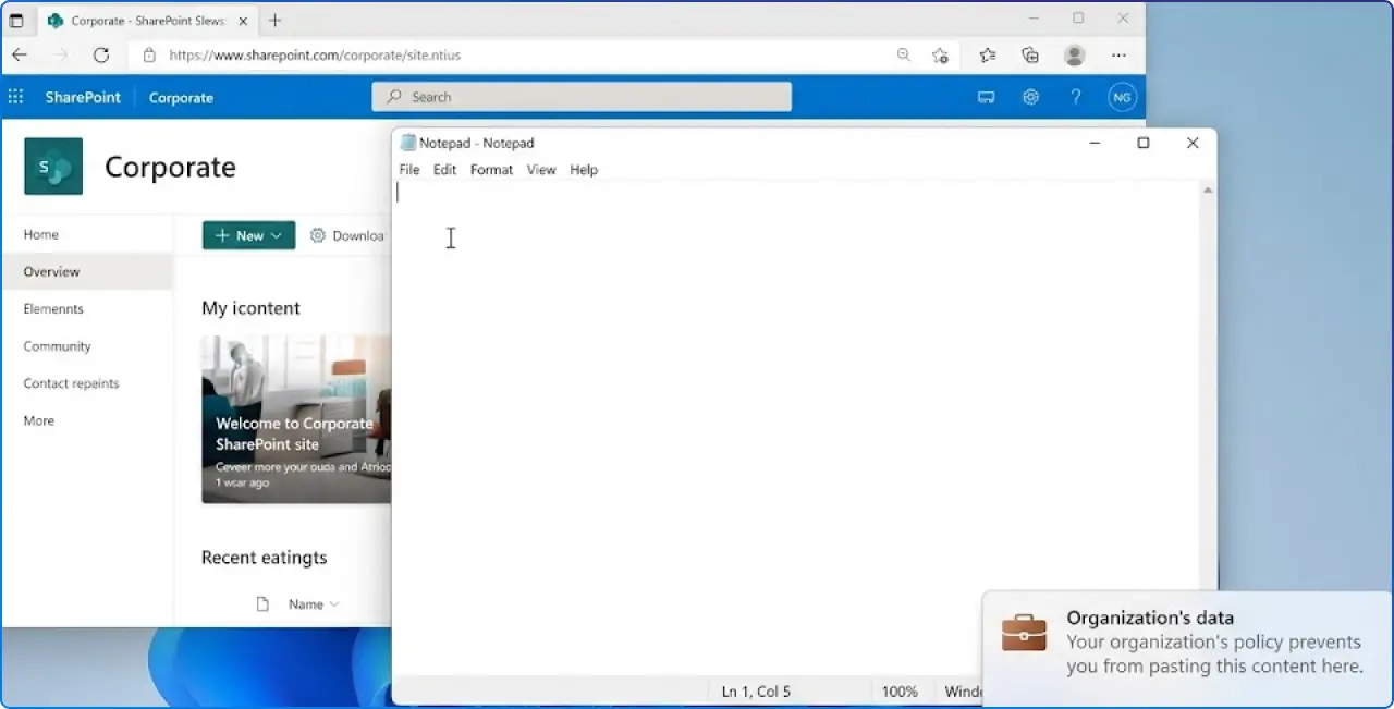 SharePoint Homepage and notepad app
