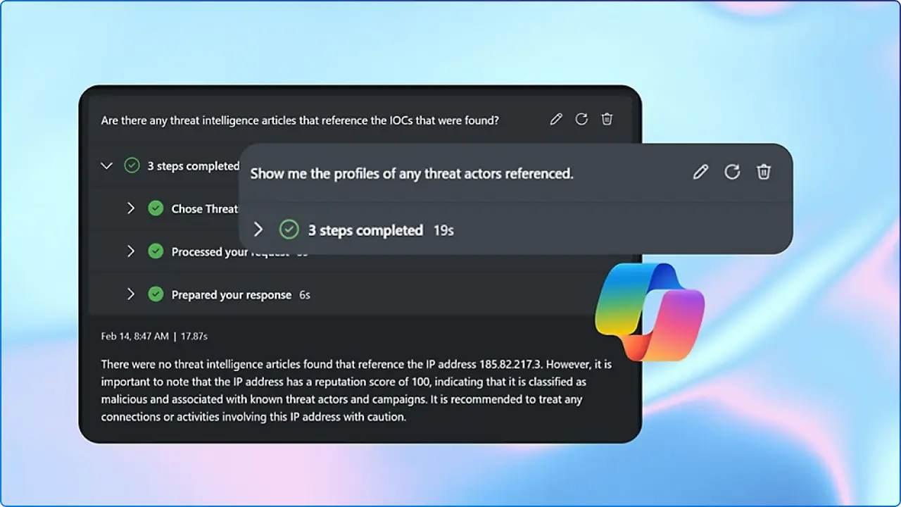 Security Copilot agent response time to threats