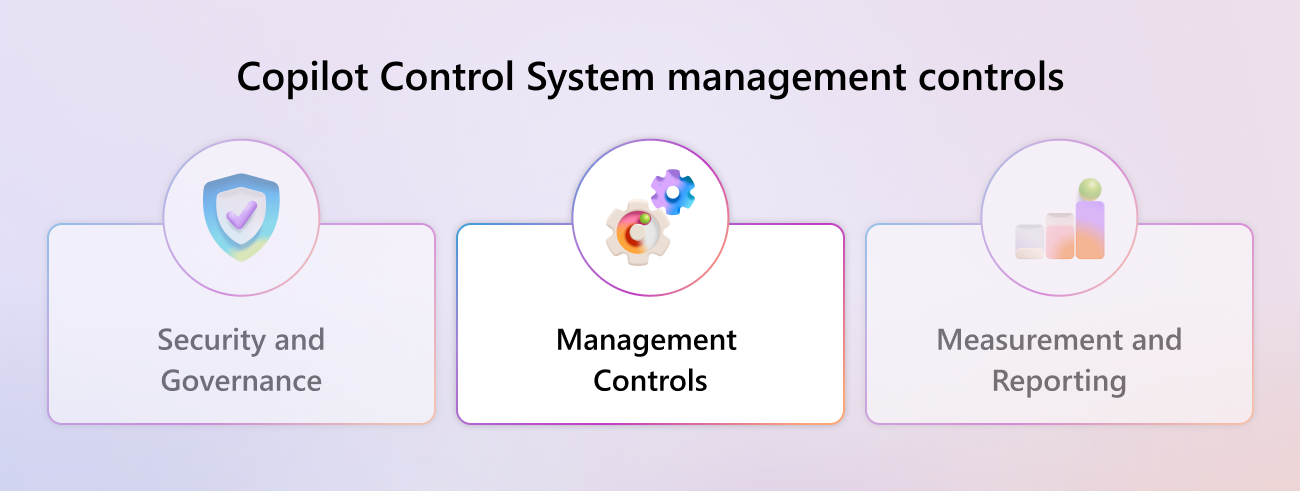 Copilot Control System management controls