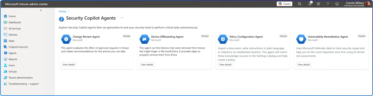 Microsoft Security Copilot Agents