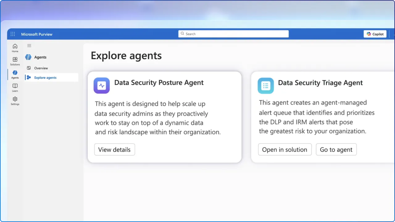 Microsoft Purview Security Copilot Agents