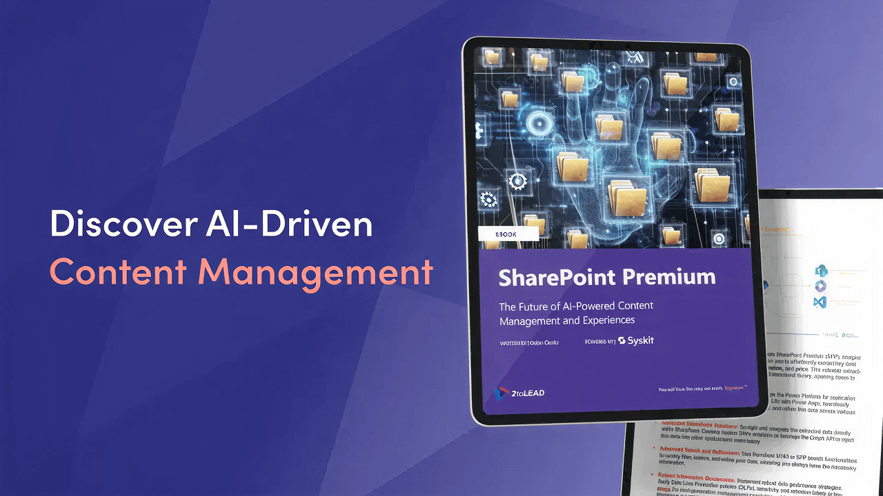 AI Enhanced SharePoint: Transforming Digital Experiences eBook