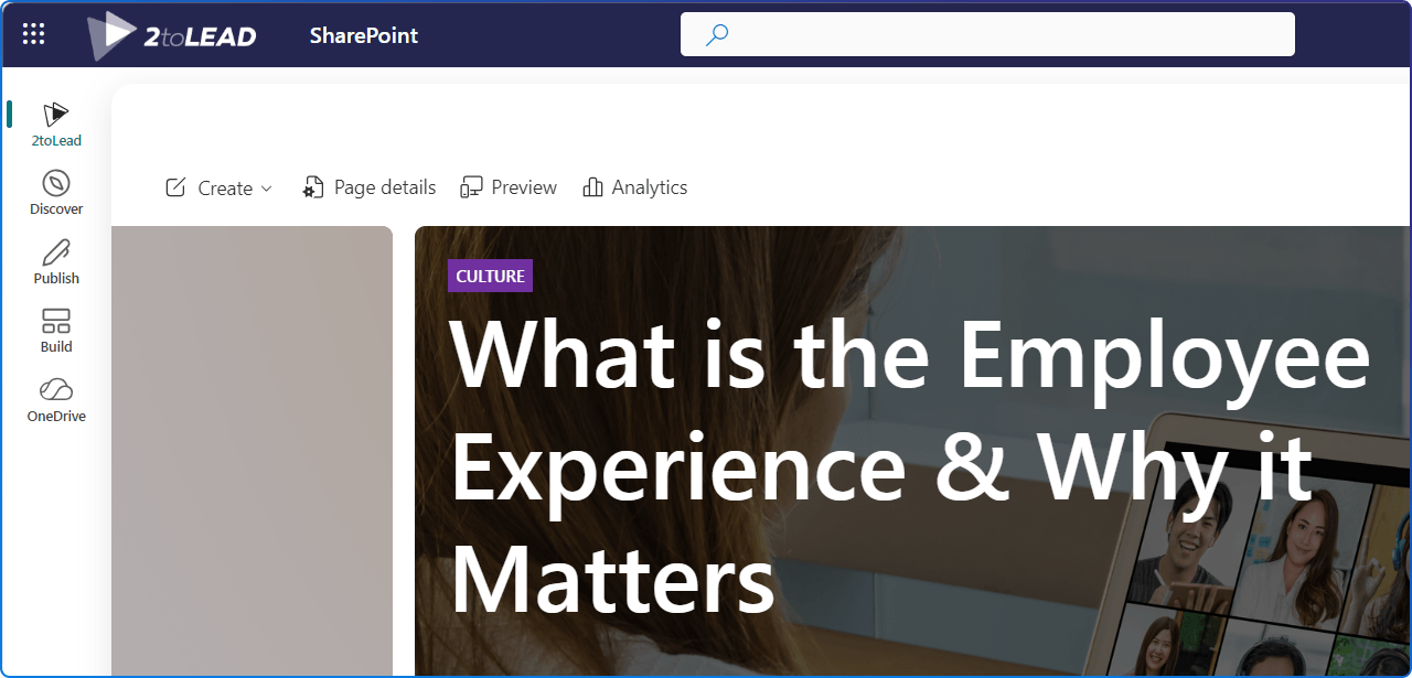 New SharePoint UX