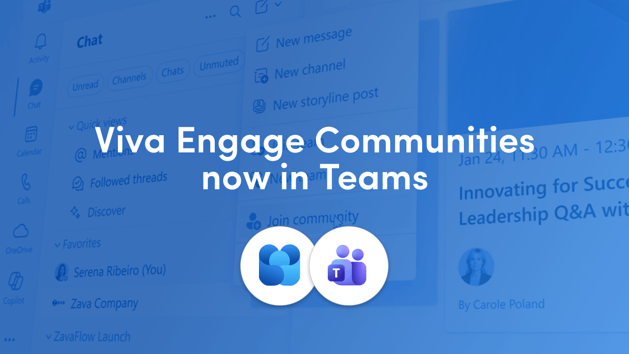 Viva Engage Comes Home to Teams
