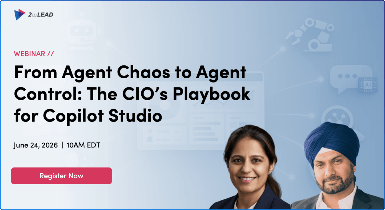 Webinar: From Agent Chaos to Agent Control