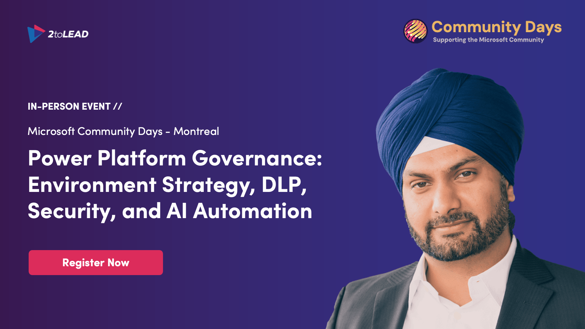 Microsoft Community Days Montreal 2026: Power Platform Governance