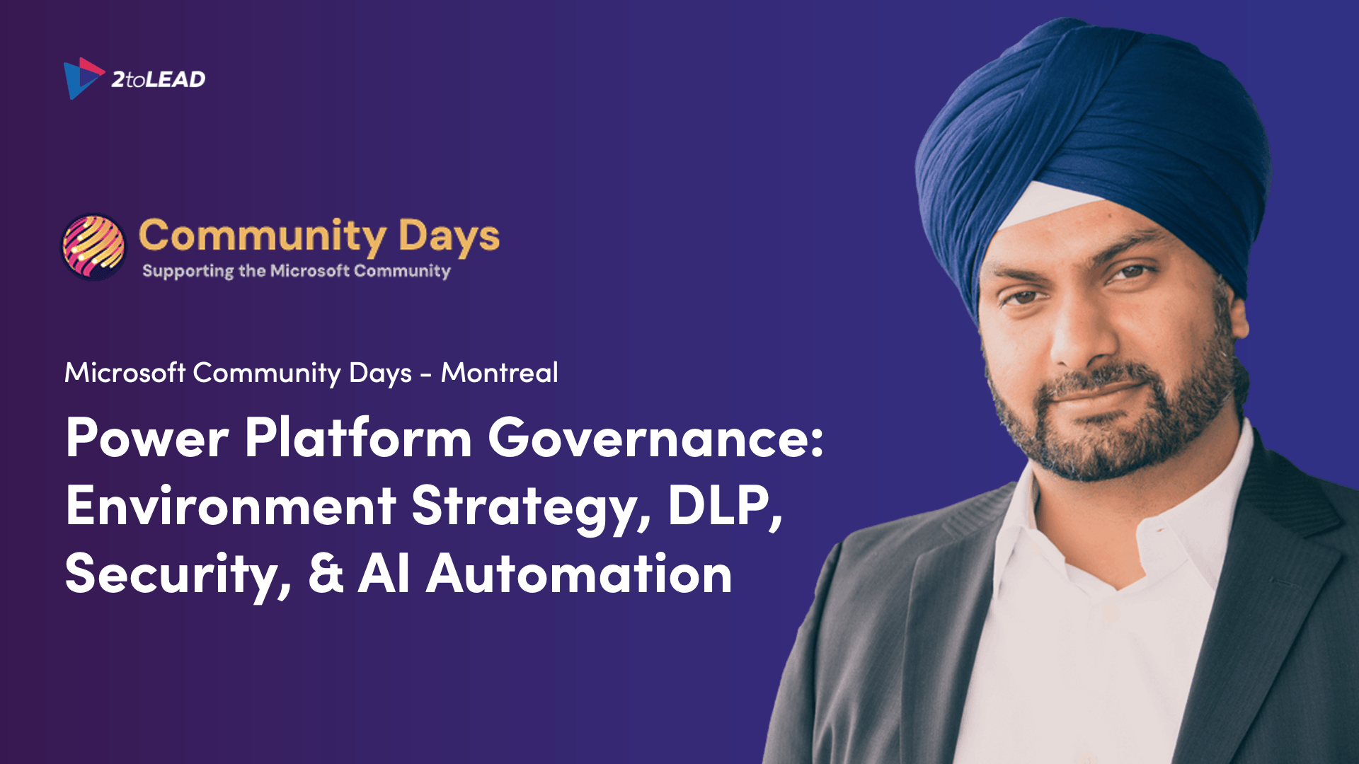 Microsoft Community Days Montreal 2026: Power Platform Governance