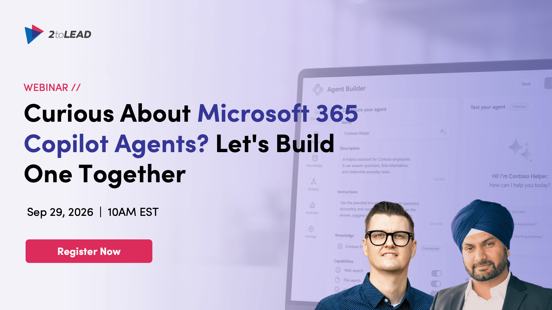 Curious About Microsoft 365 Copilot Agents? Let's Build One Together