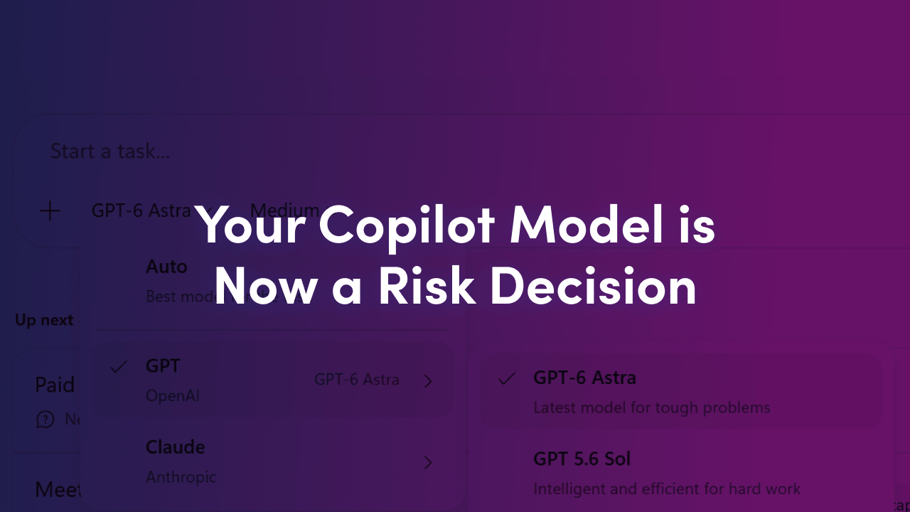 Your Copilot Model is Now a Risk Decision