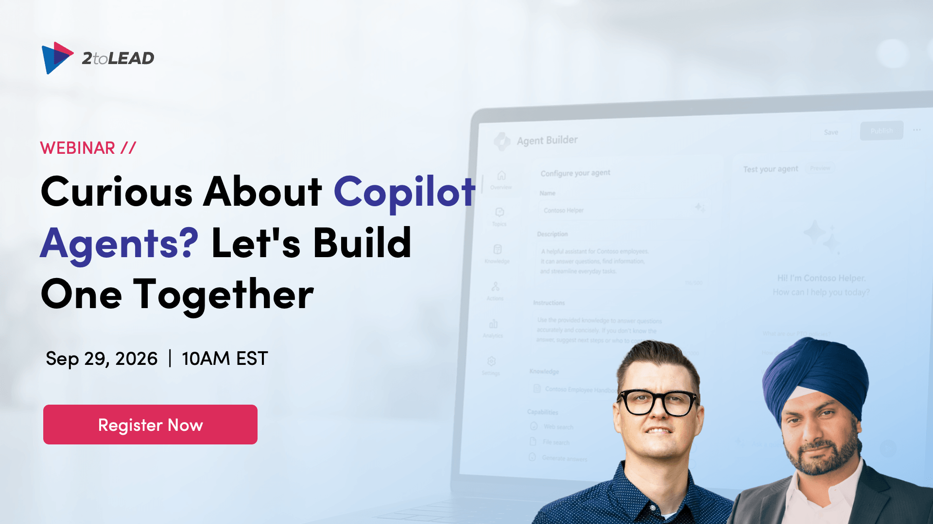 Curious about Microsoft 365 Copilot Agents? Let's build one together