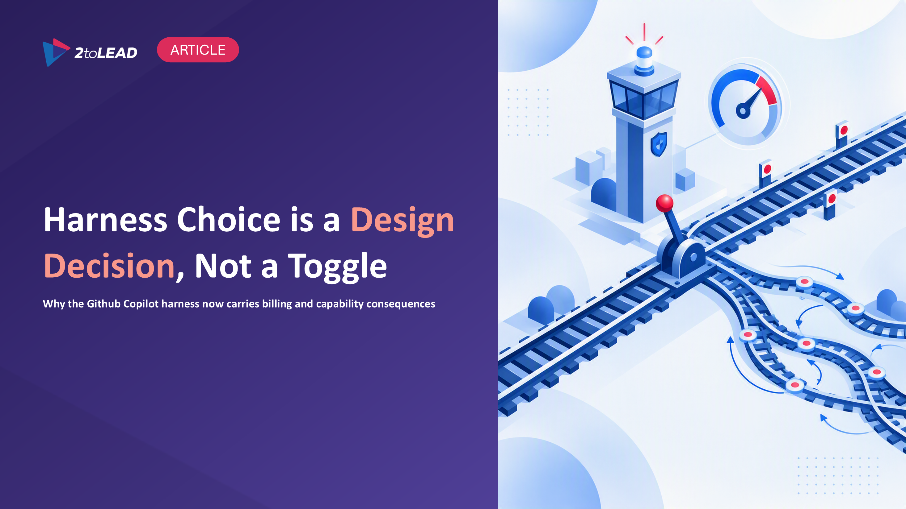 Harness Choice Is a Design Decision, Not a Toggle