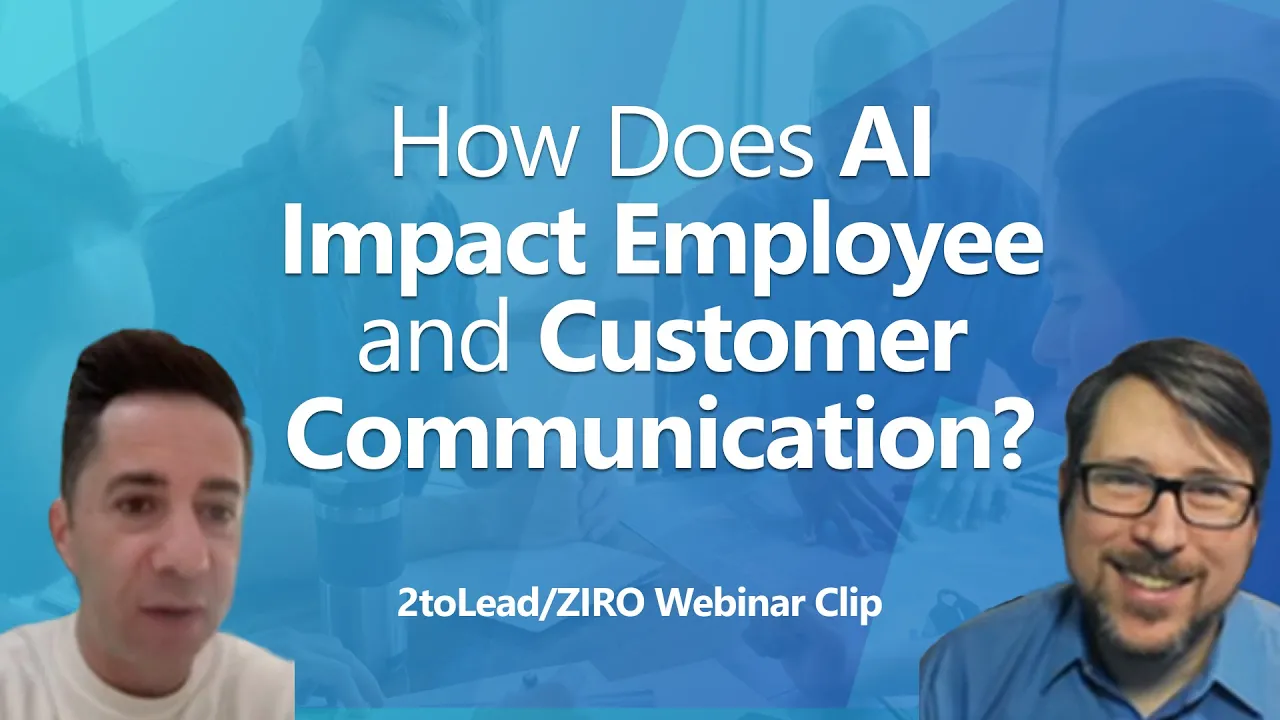 AI for employee and customer experience: our CTO and ZIRO's CEO discuss how Copilot makes meetings and conversations more productive, from live tips to recaps.