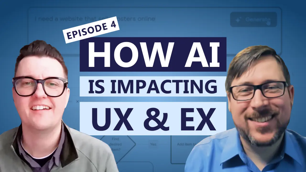AI in UX and EX design: how sentiment analysis, usage data, fast prototyping and AI brainstorming are changing employee experience work, in our UX to EX series.