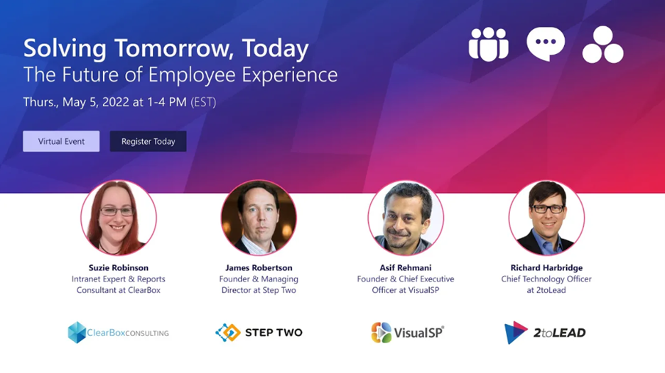 Employee experience sessions on solving hybrid and remote work challenges. Watch three recorded talks from our Future of Employee Experience event.