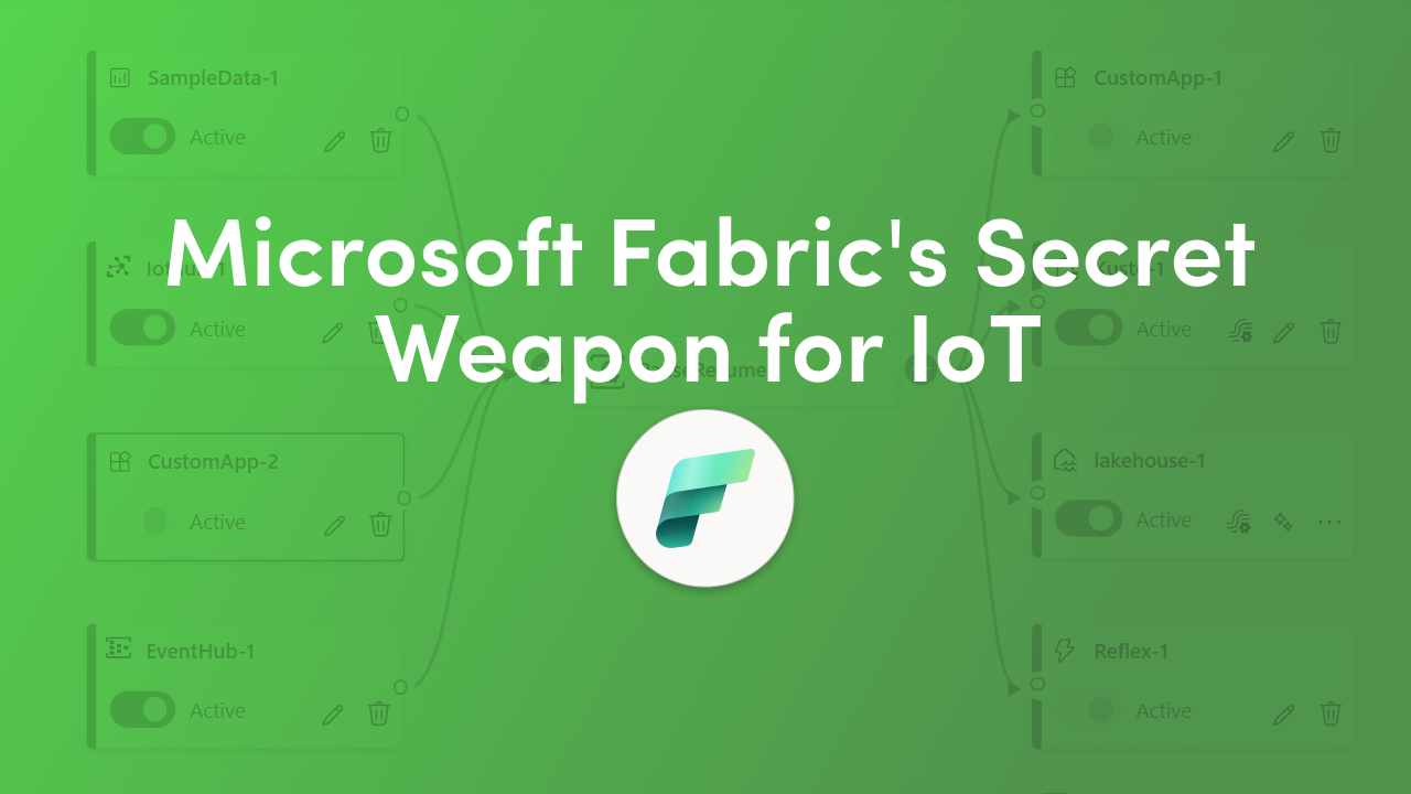 Microsoft Fabric Event Schema Sets handle variable IoT telemetry with optional, nullable fields. See how to design eventstream schemas without sprawl.