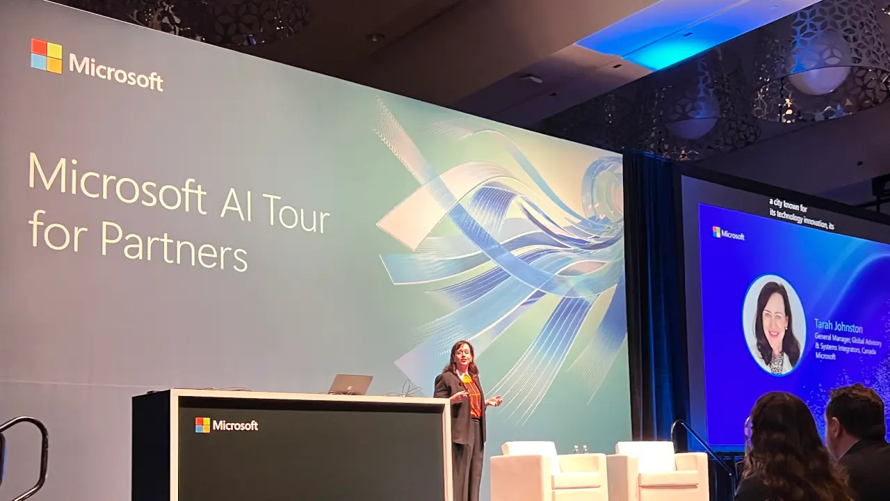 Microsoft AI Tour for Partners Toronto 2025 takeaways: the frontier company vision, Copilot everywhere, Responsible AI and ROI data partners can cite.