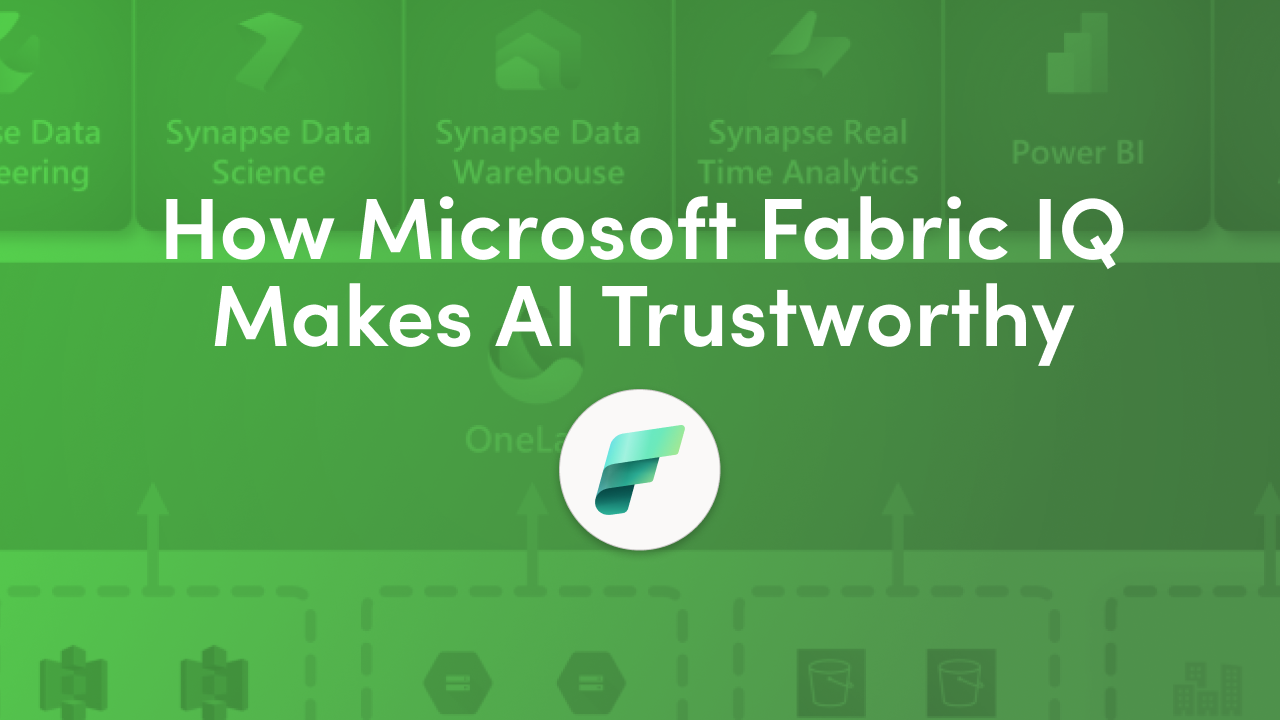 Microsoft Fabric IQ adds an ontology-based semantic layer so AI agents understand business data, relationships and rules for consistent, explainable answers.