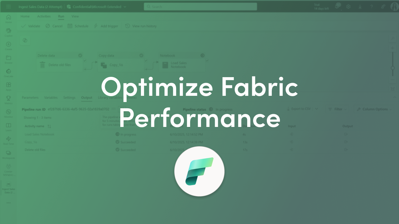 Microsoft Fabric data engineering and governance updates: simpler pipeline creation, stronger access controls and auditing, and faster processing at scale.