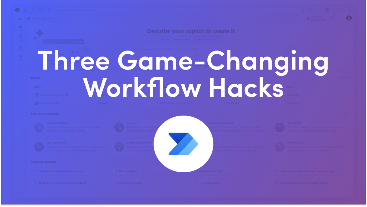 Document workflow management options compared: Power Automate with RPA, Copilot Studio AI agents and SharePoint Premium, with key capabilities and examples.