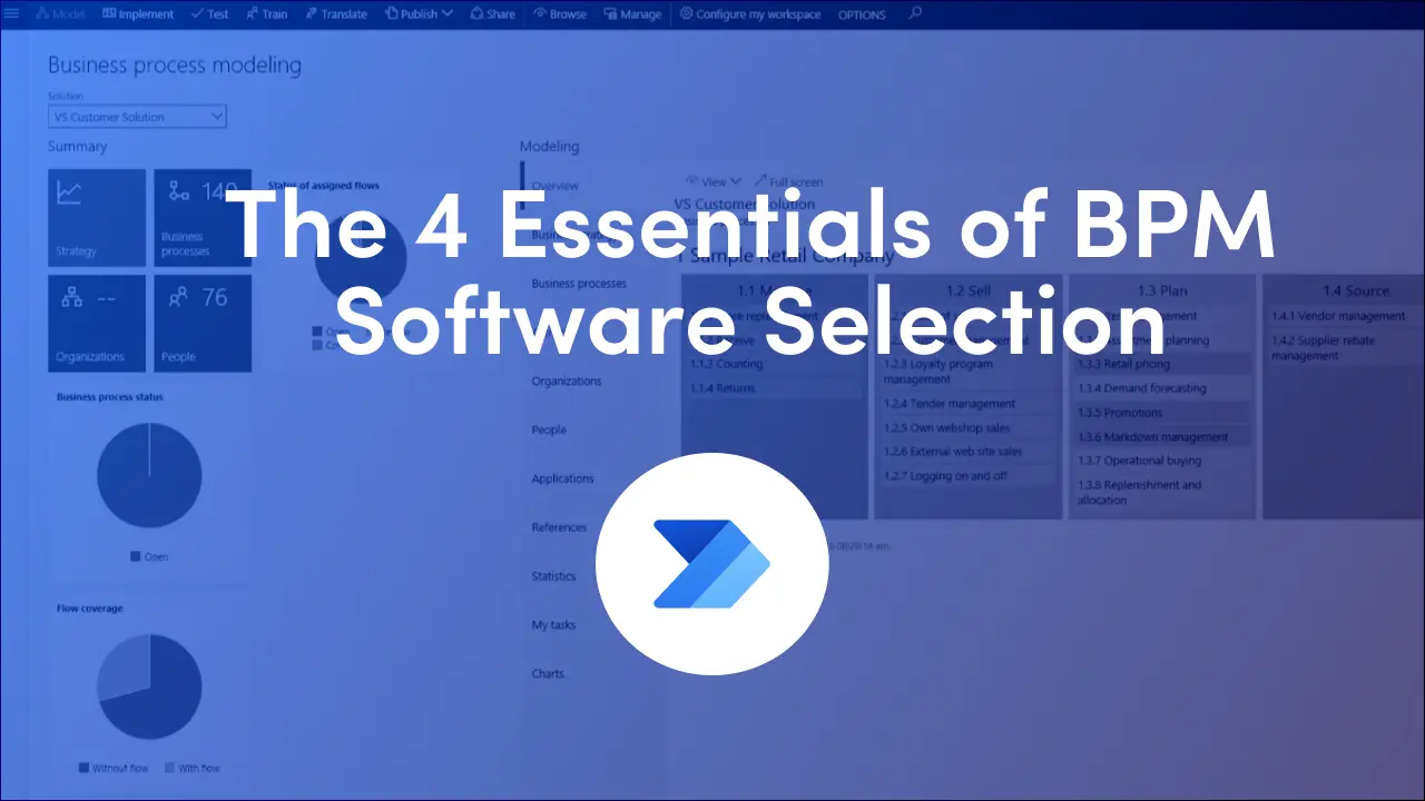 BPM software selection made simpler: what business process management is, how the tools work, and four tips on customization, integration, security and scale.