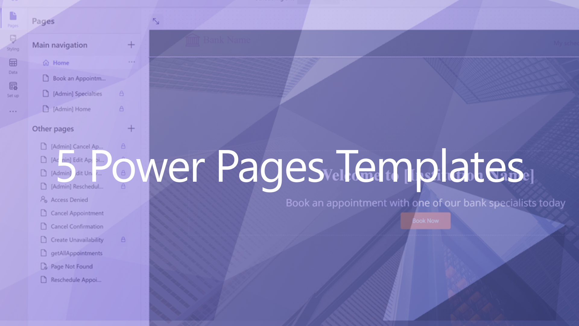 5 Power Pages Templates for You to Hit the Ground Creating!
