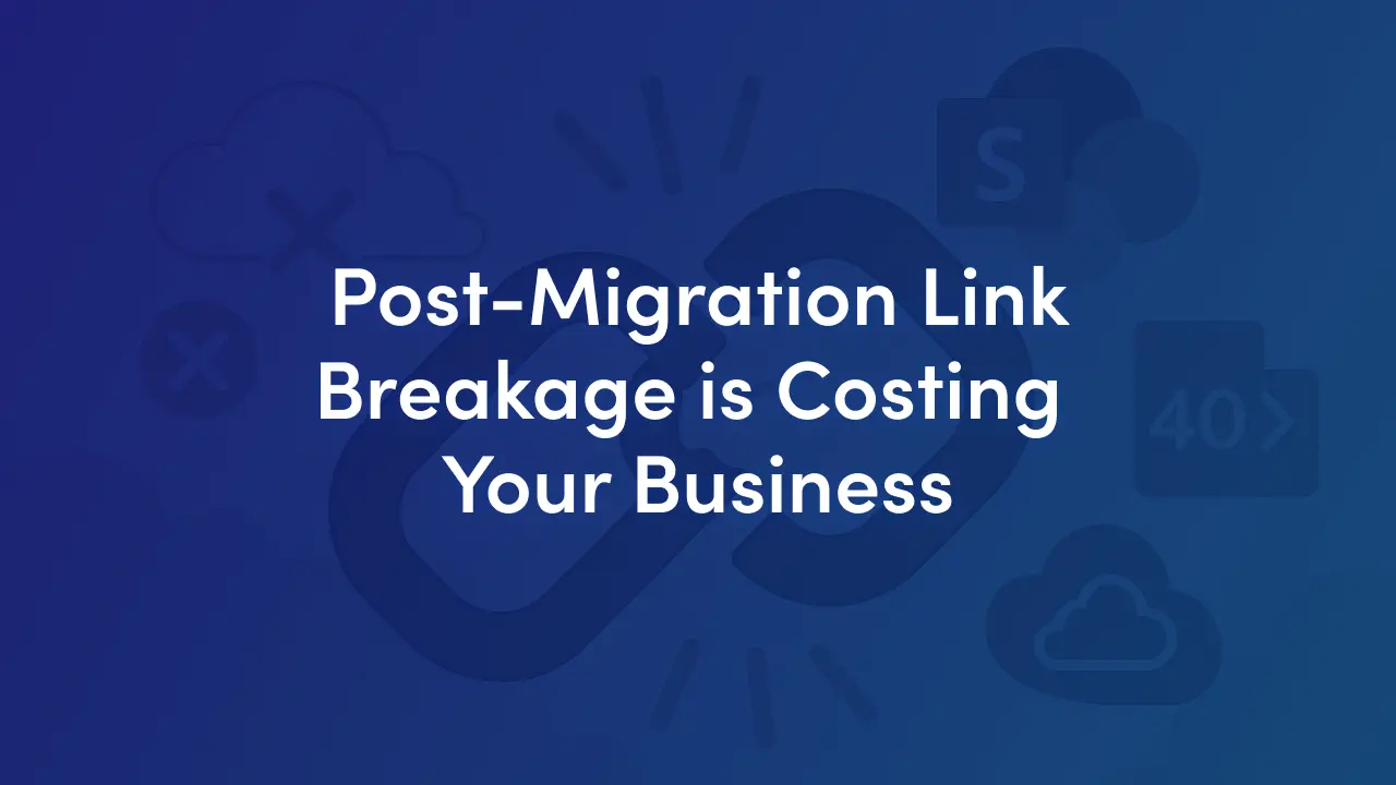 Broken internal links after a cloud migration usually trace to four root causes. Use this pre-migration checklist, seven-step fix plan and monitoring routine.