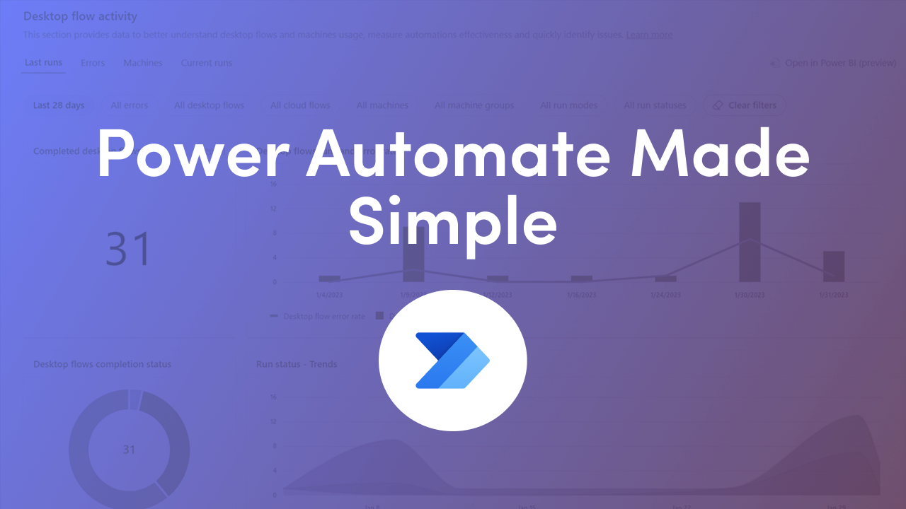 Power Automate flow types compared: when to use cloud, desktop RPA or business process flows, plus best practices for governance, ALM, monitoring and cost.