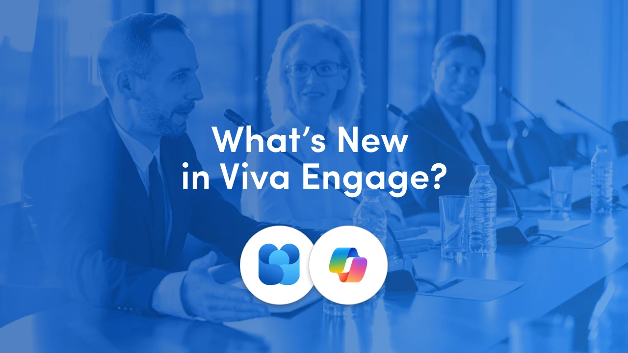 Viva Engage updates such as Copilot drafting, community analytics and theme moderation, plus practical tips to boost engagement in a hybrid workplace.