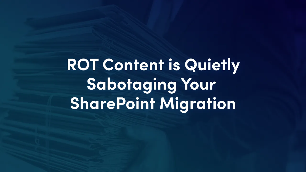 Cut ROT content before your SharePoint migration with a five-phase plan: audit, classify, design governance first, migrate in waves, then run health checks.