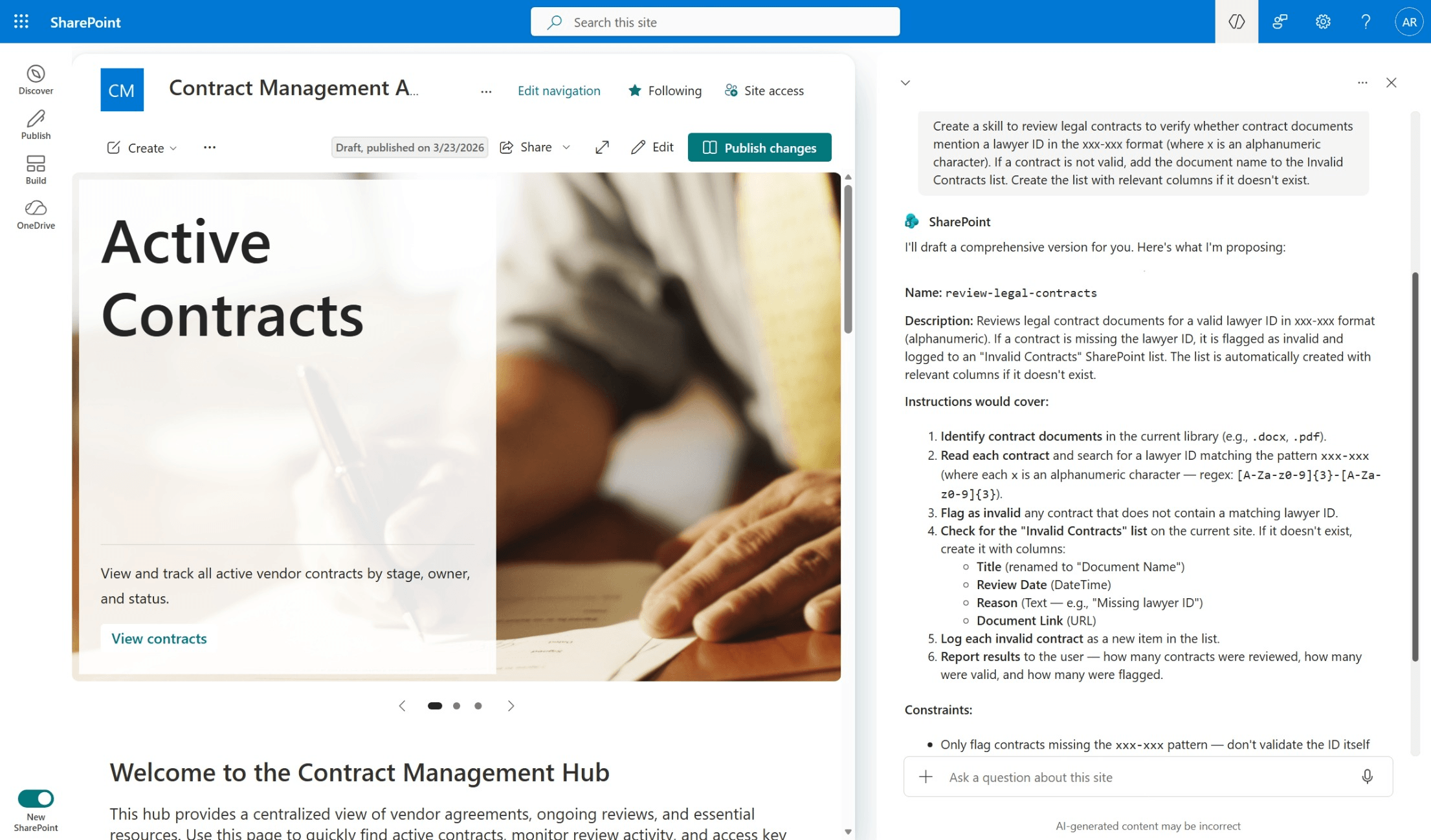 Create skills for detailed, multi-step tasks to get repeatable outcomes"