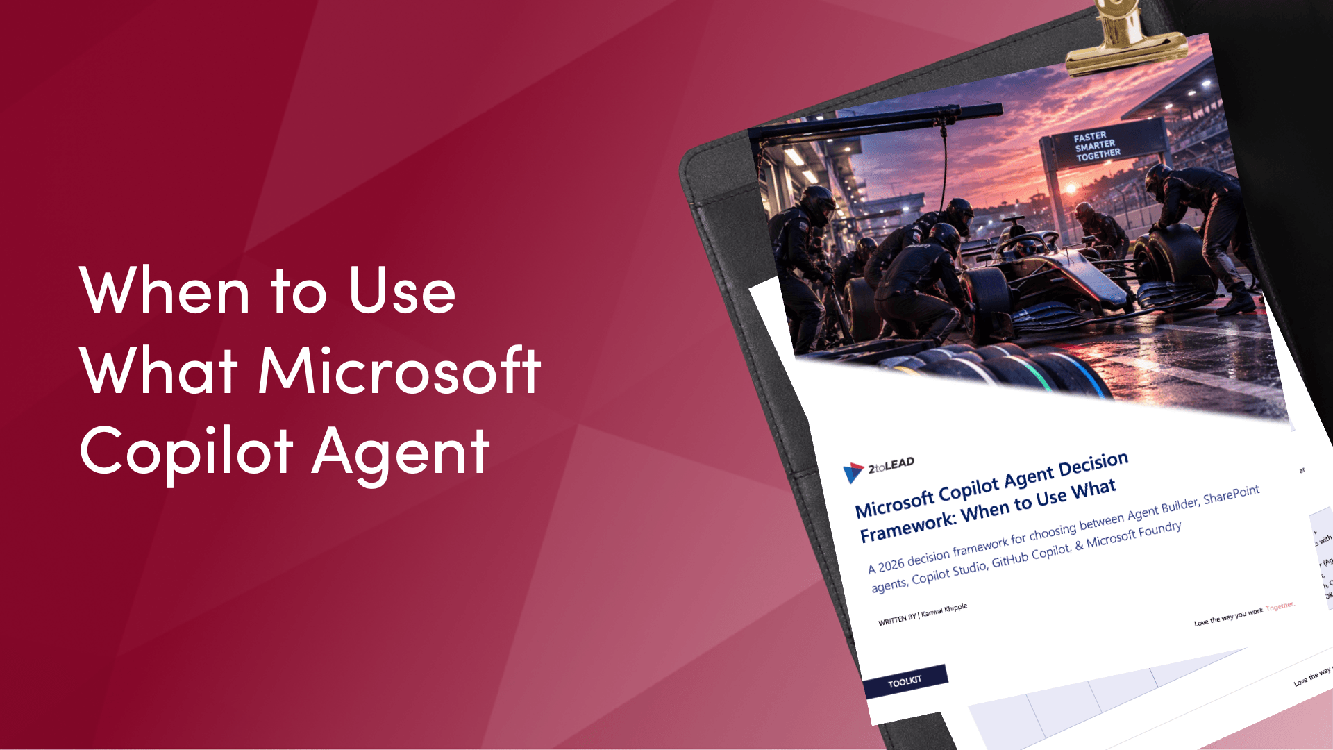 Microsoft Copilot Agent Decision Framework: When to Use What