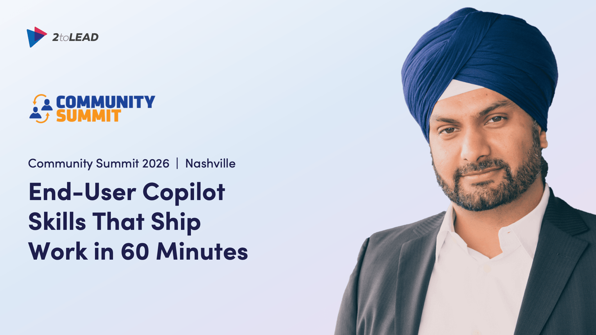 End-User Copilot Skills That Ship Work in 60 Minutes | Community Summit 2026