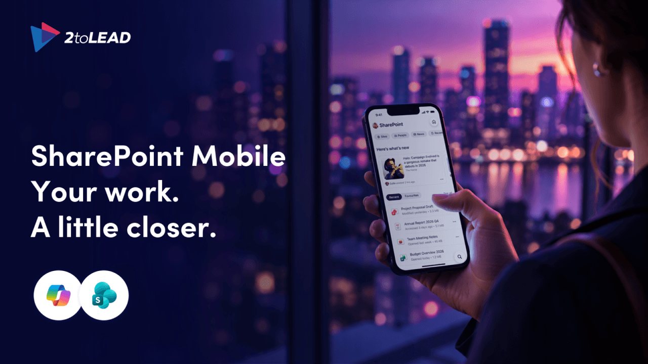 The SharePoint Mobile App: A Better Starting Point for Your Work