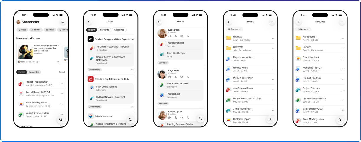 SharePoint Mobile App Refresh