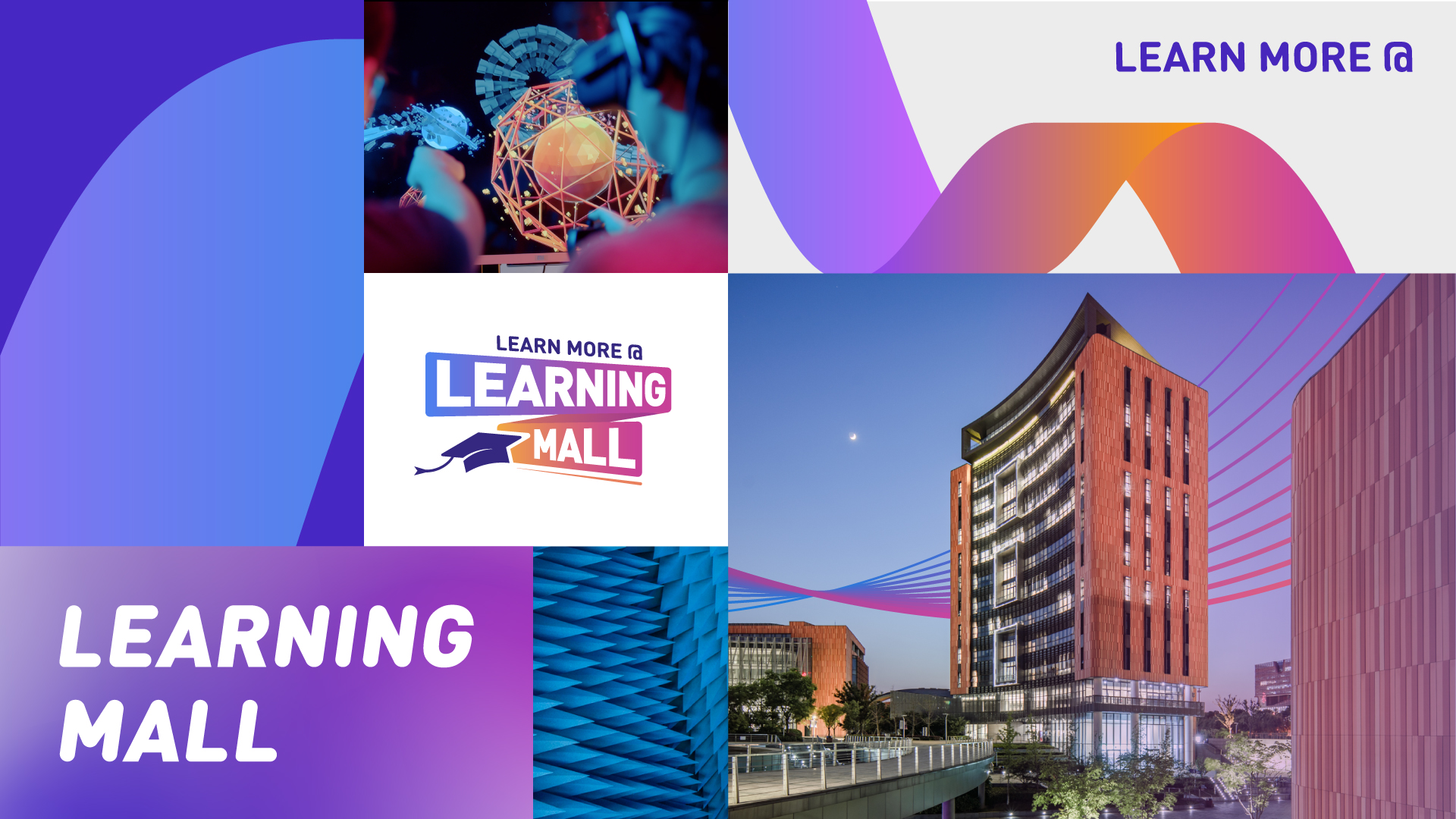 Learning Mall Slogan Visual Design
