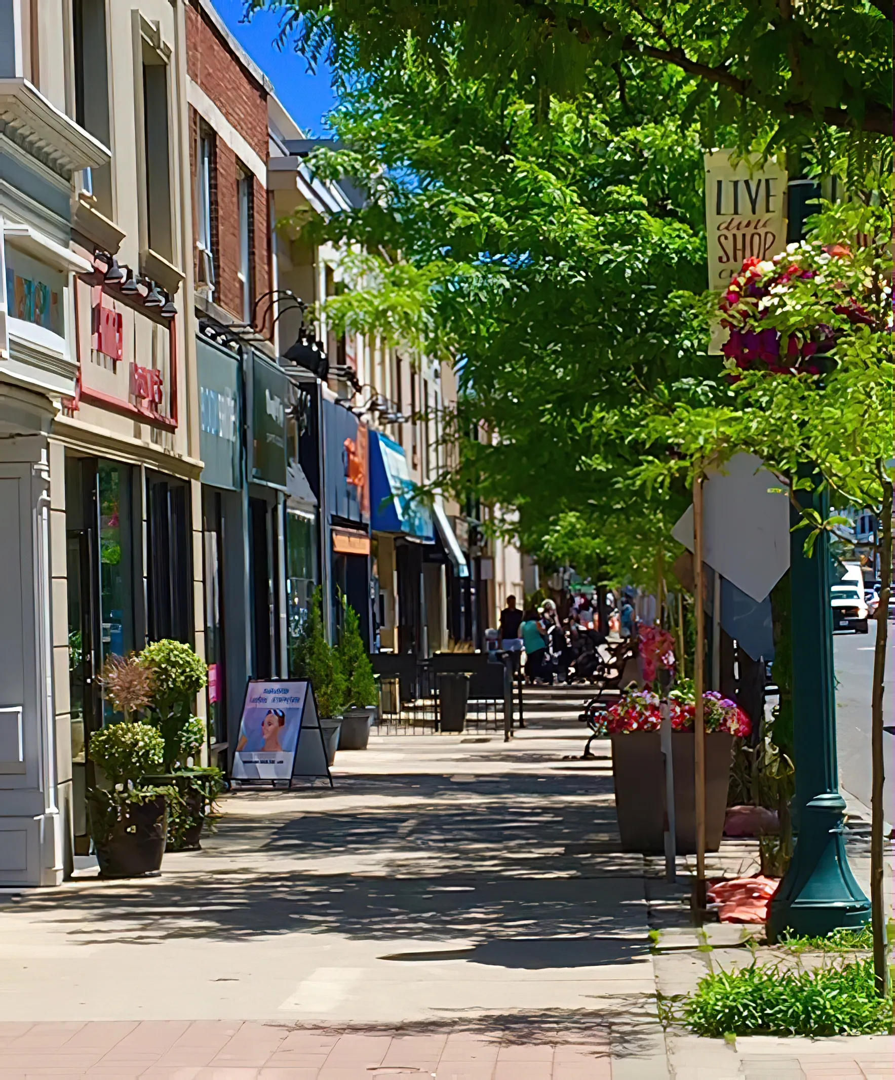 Upper Village Streetscape