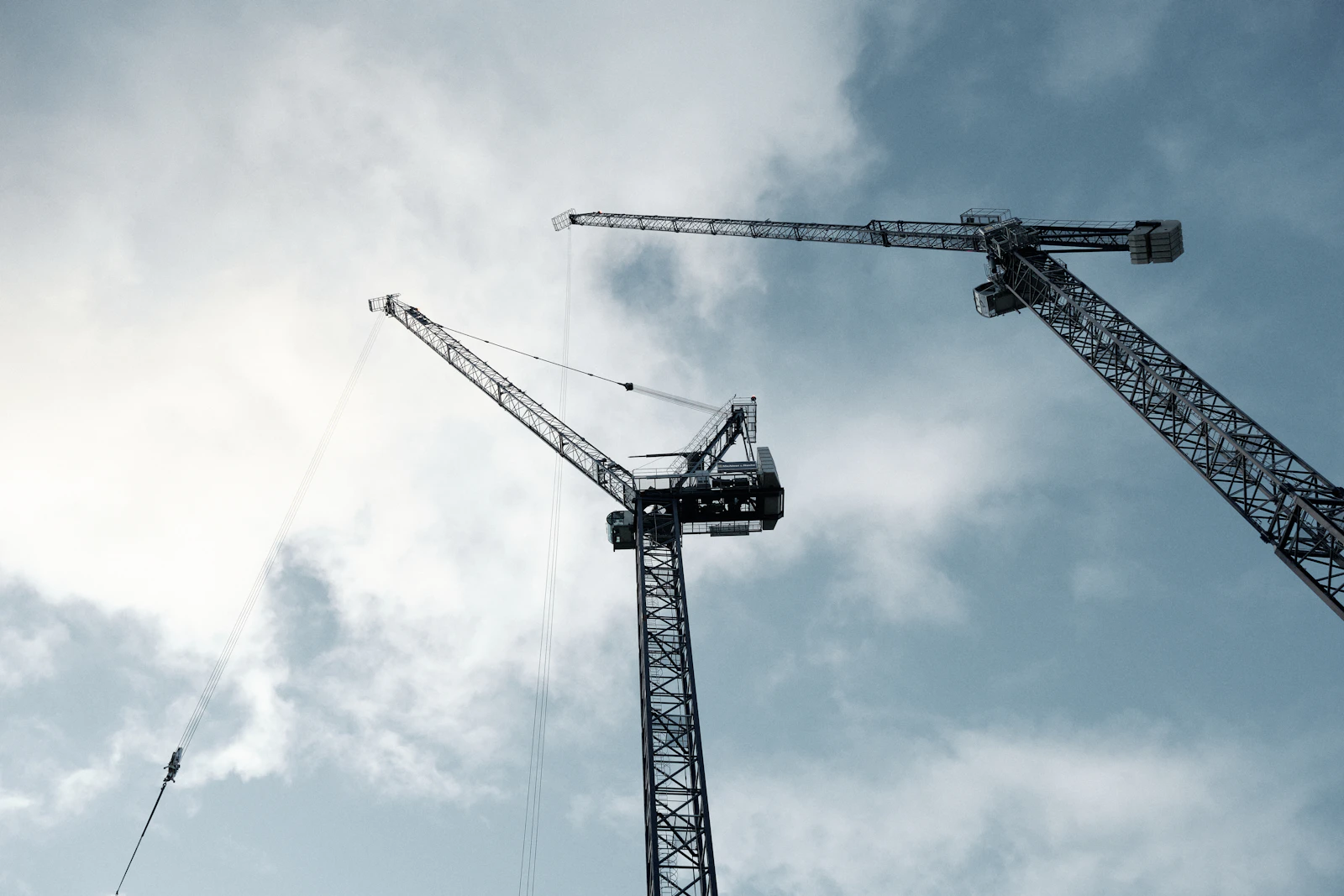 boom and lift in construction work