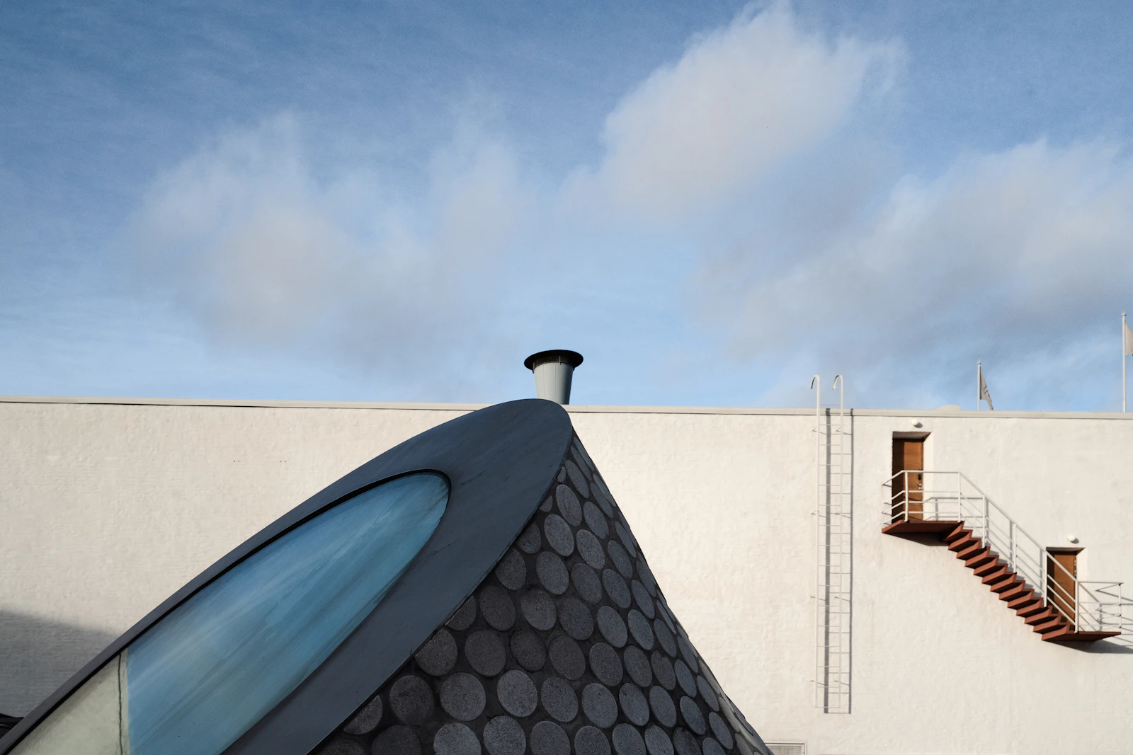 roofing and kettle in construction work