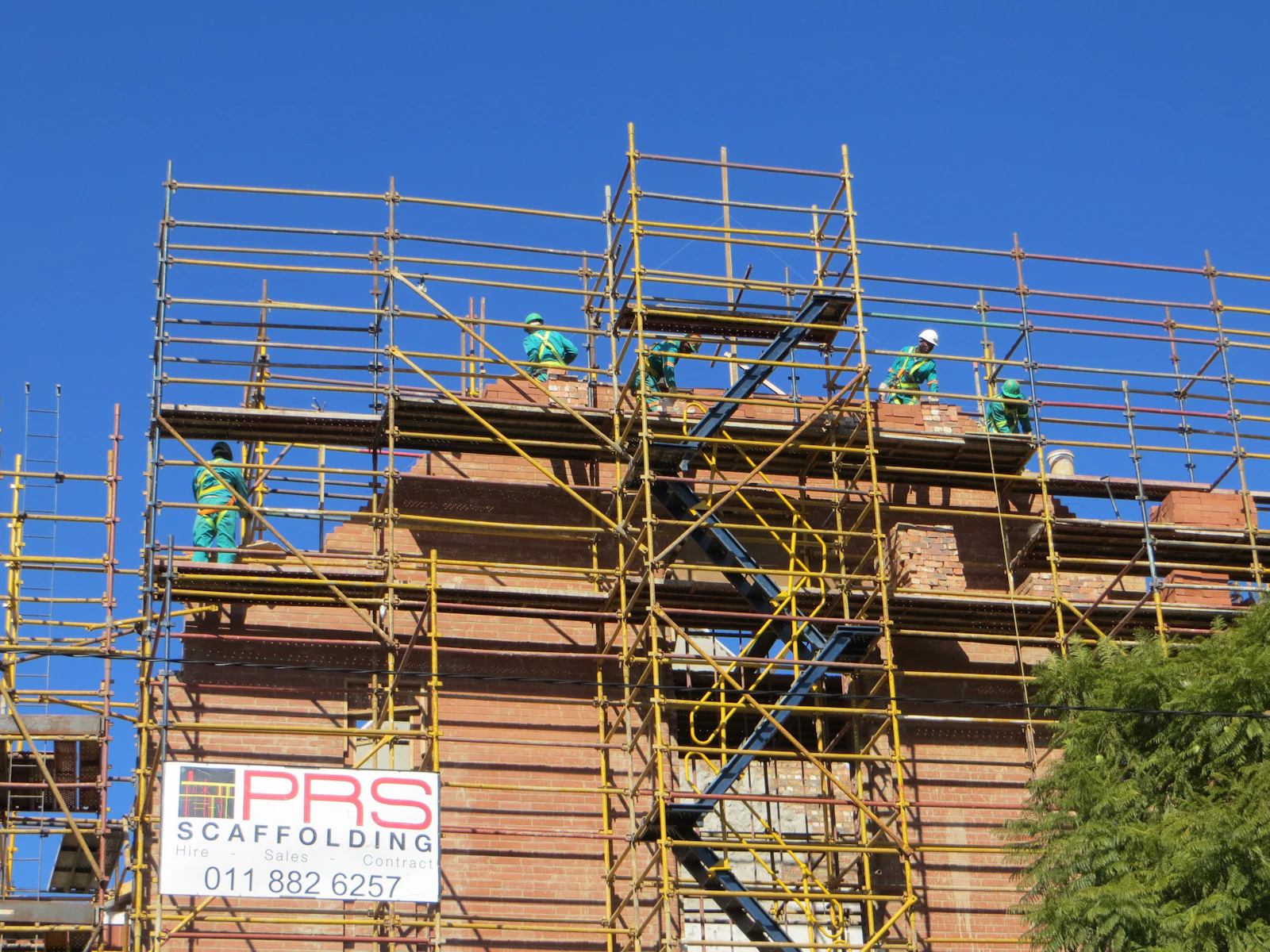 panel and dolly in construction work