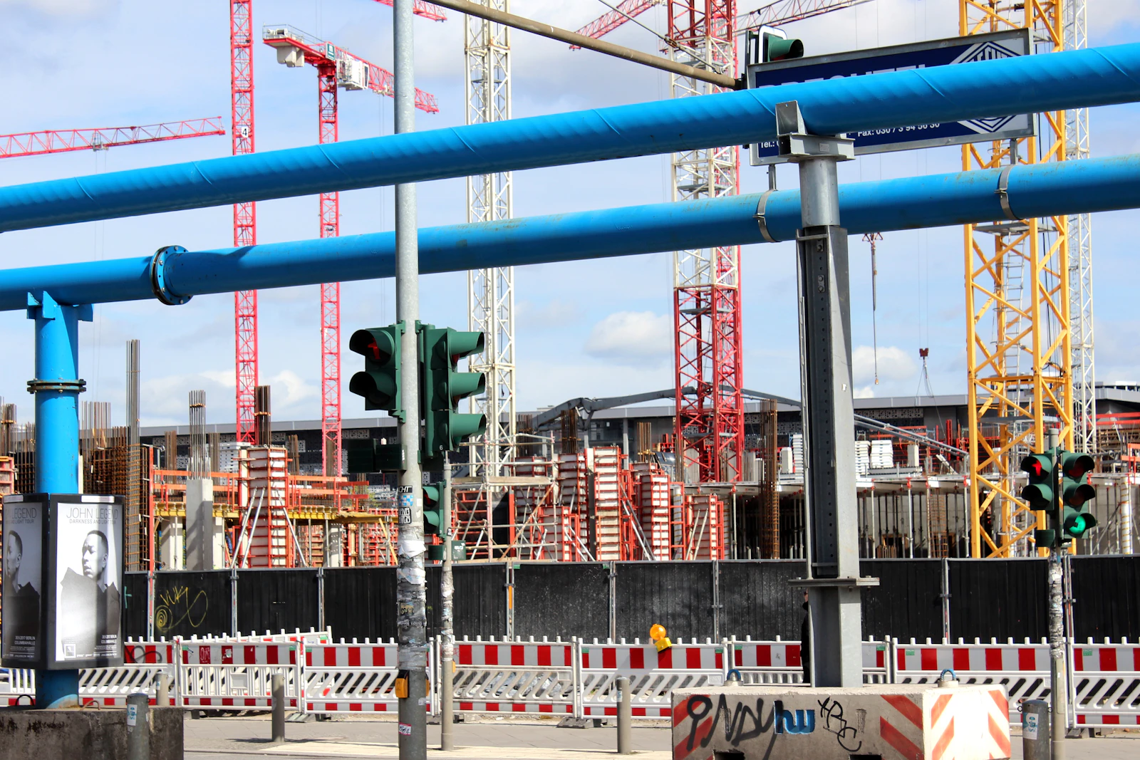 conduit and bender in construction work