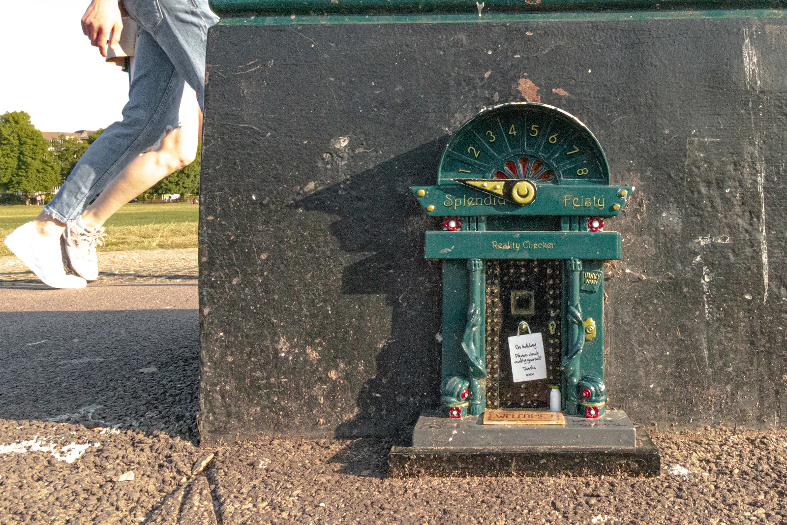 compost and spreader in construction work