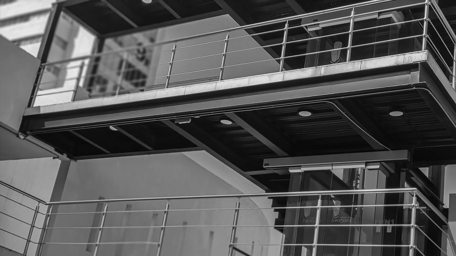 deck and extender in construction work