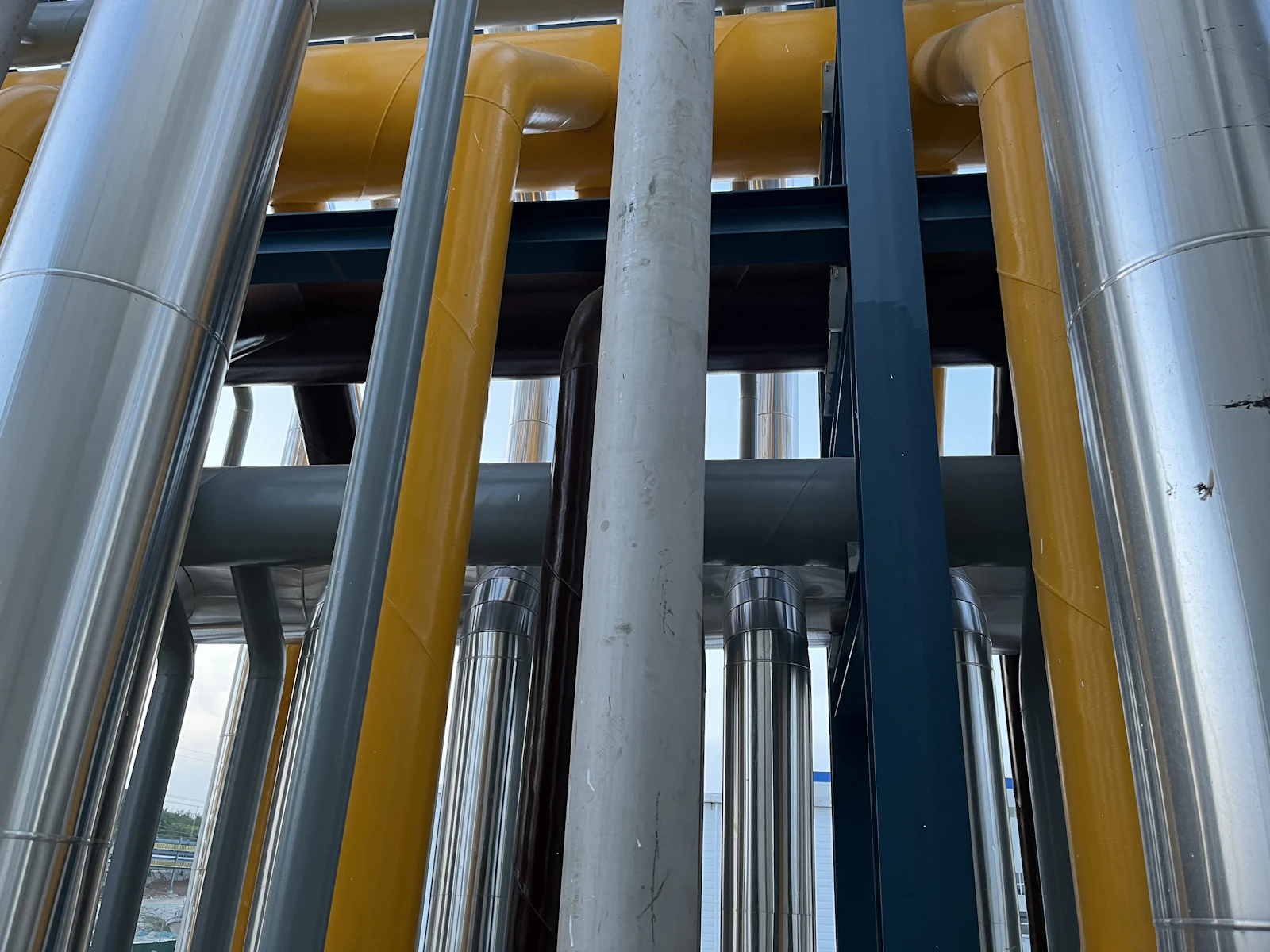 panel and lift in construction work