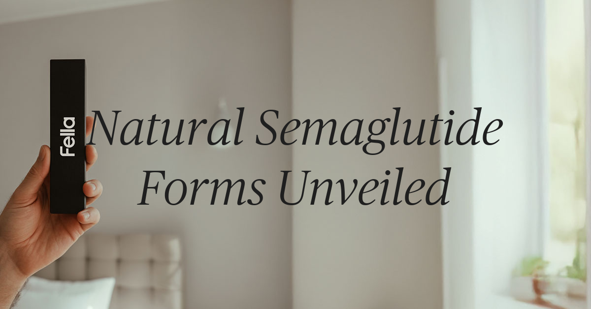 natural forms of semaglutide