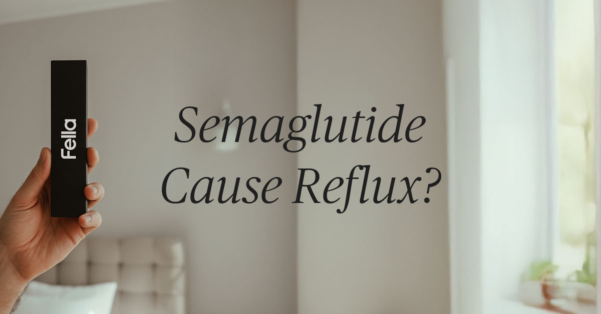 can semaglutide cause acid reflux