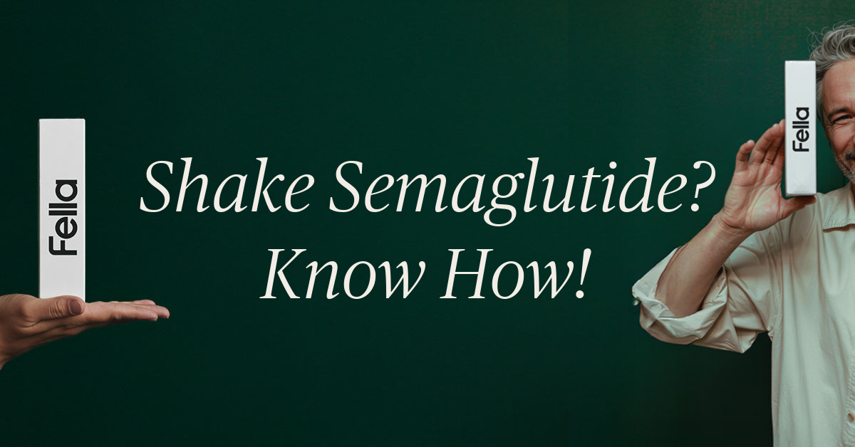 do you shake semaglutide vial