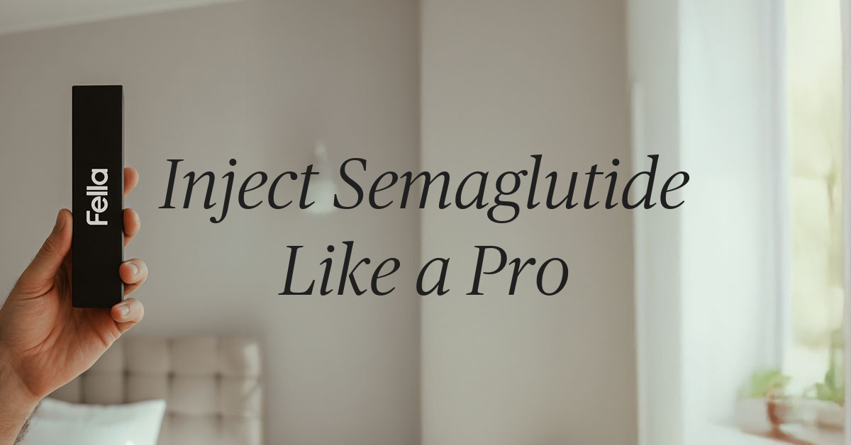 how to give yourself a shot of semaglutide
