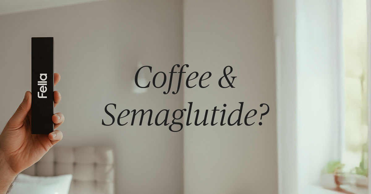 can i drink coffee on semaglutide