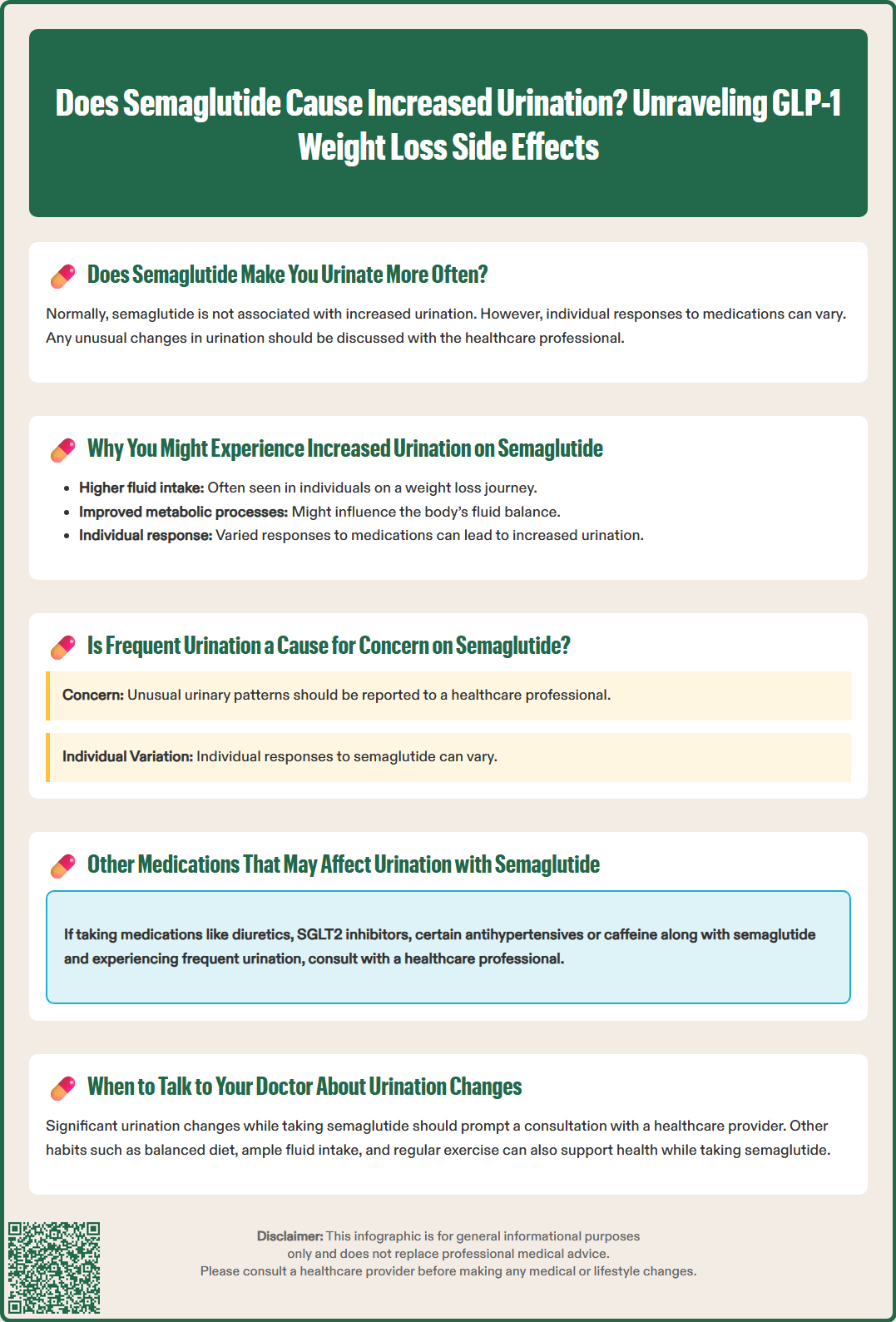 does semaglutide make you urinate a lot