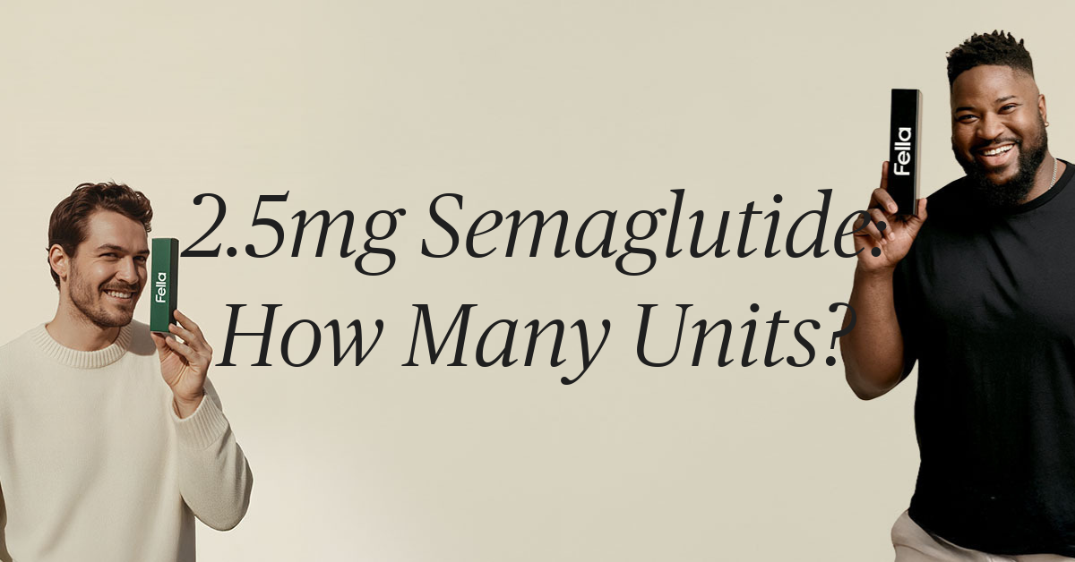 how many units is 25 mg of semaglutide